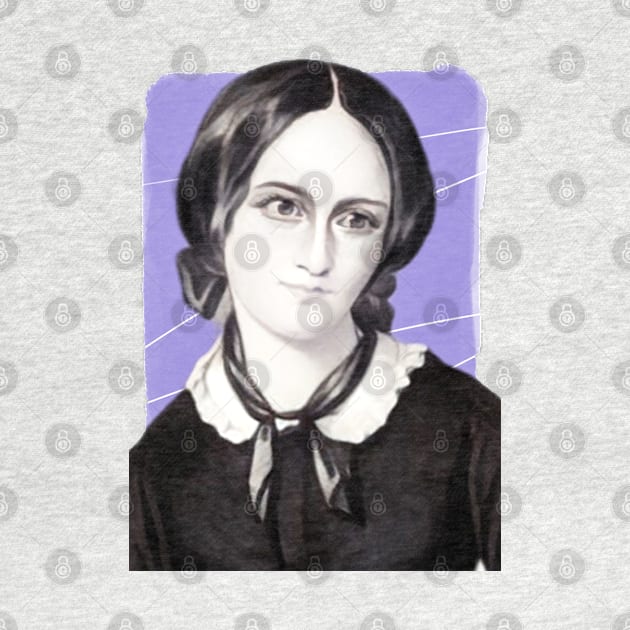 English Novelist Anne Bronte illustration by Litstoy 